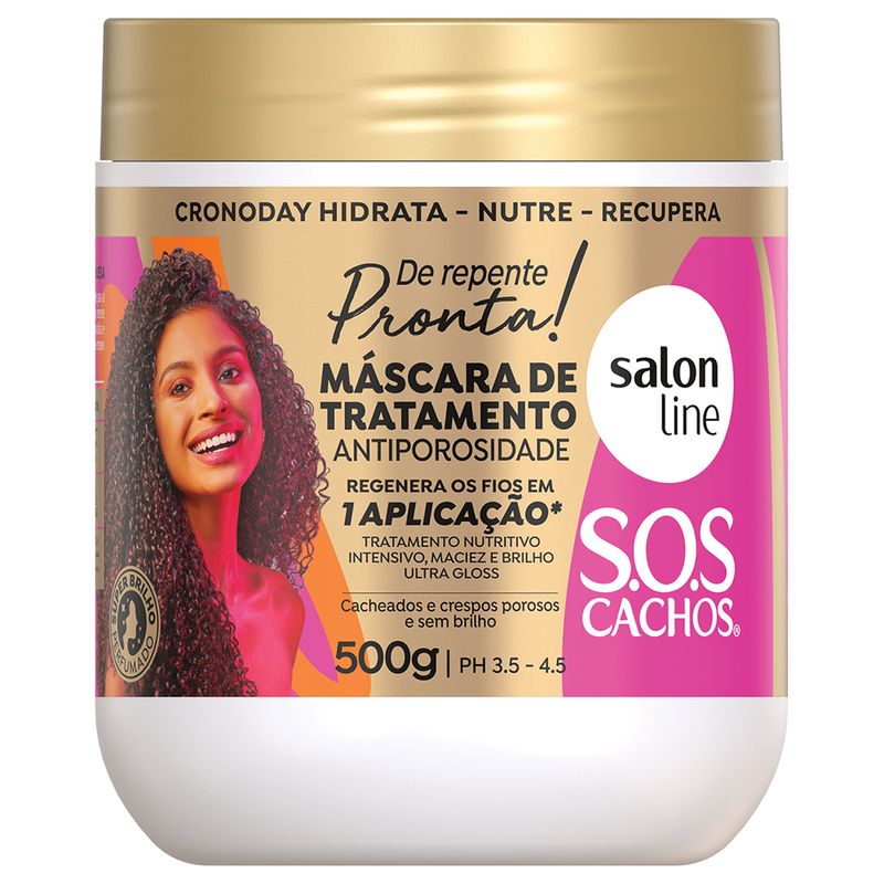 Mascara-Salon-Line-S-O-S-Cachos-Derrepente-Pronta-Ultra-Gloss-Antiporosidade-500g