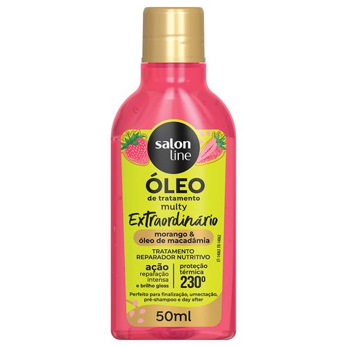 Óleo Multy Extraordinario Morango Salon Line Cachos dos Sonhos 50ml