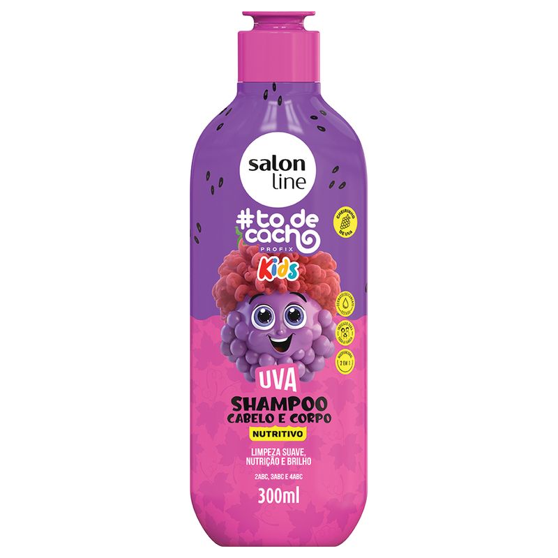 Kit--TDC-Kids-Salon-Line-Uva--Shampoo-Condicionador-