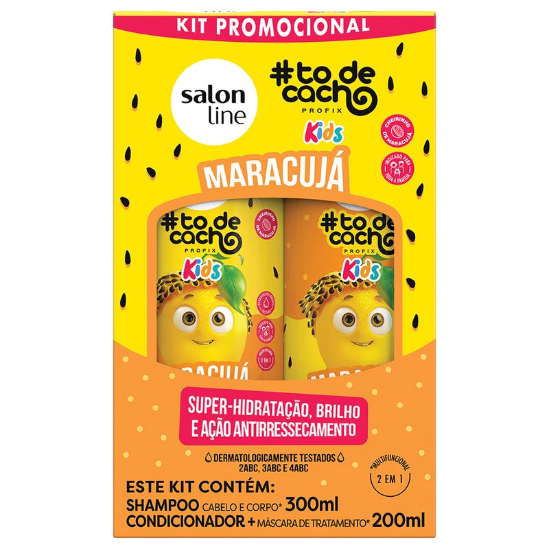 Kit--TDC-Kids-Salon-Line-Maracuja--Shampoo-Condicionador-