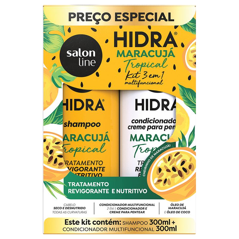 Kit-Hidra-Salon-Line-Maracuja-Tropical--Shampoo-Condicionador-