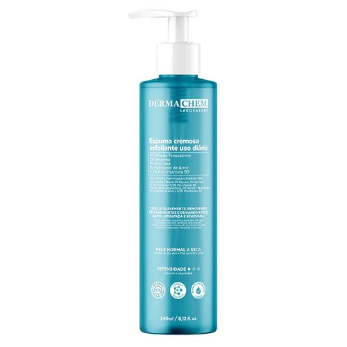 Espuma Cremosa Esfoliante Dermachem 240ml