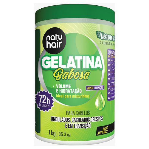 Gelatina Natuhair Babosa 1kg