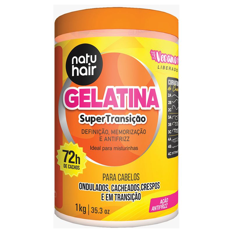 Gelatina Natuhair Super Transicao 1kg