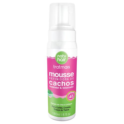 Mousse Modelador Natuhair Definição de Cachos 180ml