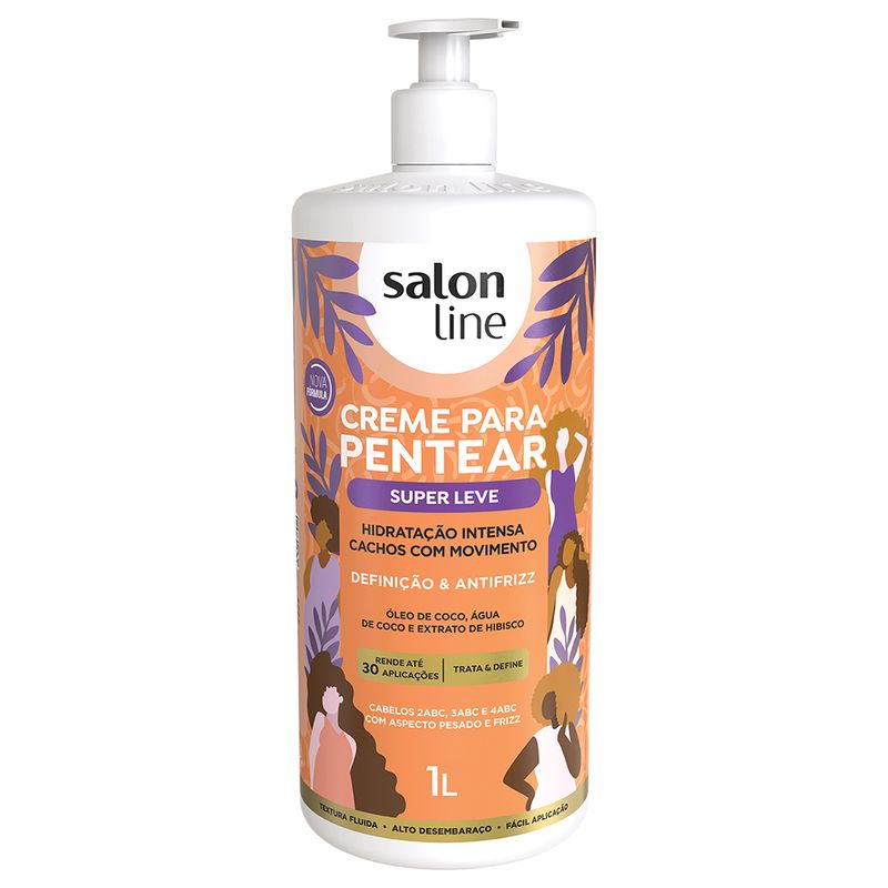 Creme-Para-Pentear-Salon-Line-Super-Leve-1l