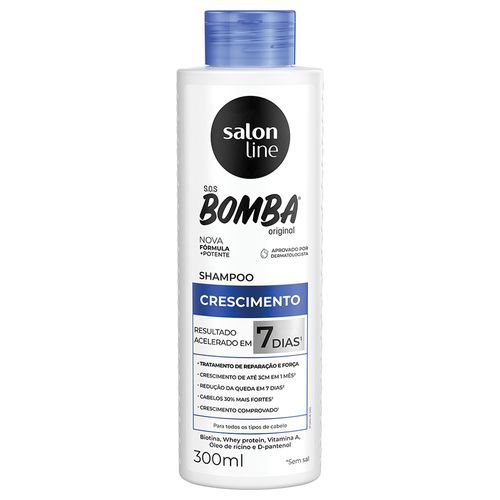 Shampoo Salon Line Sos Bomba Original 300ml