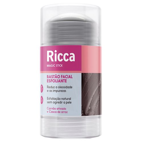 Bastão Esfoliante Facial Ricca Carvão + Tomate 30g - 3781