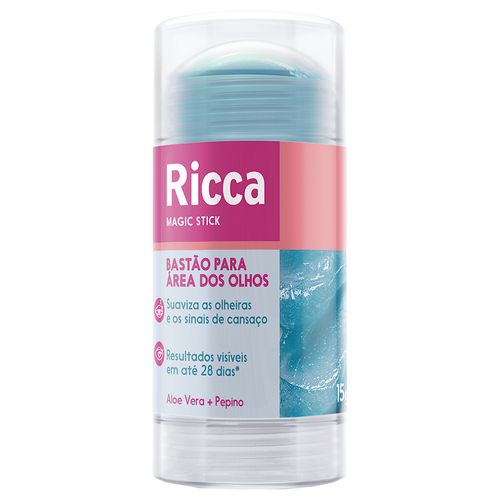 Bastao Para A Área Dos Olhos Ricca Pepino + Aloe Vera 15g - 3782