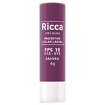 Protetor-Labial-Ricca-de-Amora-FPS-15-com-Blister