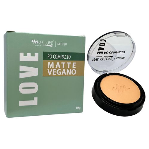 Max Love Pó Compacto Matte Vegano Cor 44