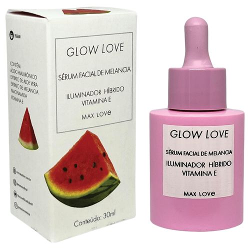 Max Love Sérum Facial Glow Love Melancia 30ml