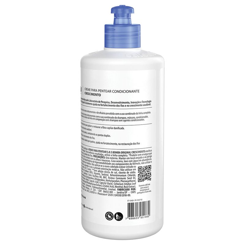 Creme-Para-Pentear-Salon-Line-Sos-Bomba-Original-500ml