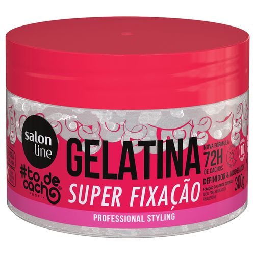 Gelatina Capilar Salon Line #Todecacho Super Fixação 300g