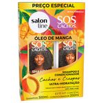 Kit-Salon-Line-S-O-S-Cachos-Oleo-de-Manga--Shampoo--Condicionador--Ultra--Hidratacao-Cachos-e-Crespos