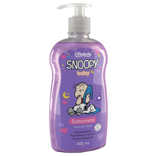 Sabonete Líquido Snoopy Baby Hora de Ninar 400ML