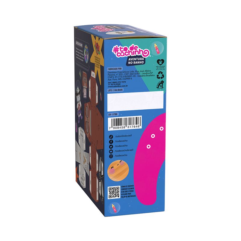 Kit-Salon-Line--Todecachinho-Kids-Aventura-No-Banho--Shampoo---Condicionador--300ml