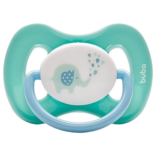 Chupeta Buba Comfort Tamanho 1 Elefantinho Azul