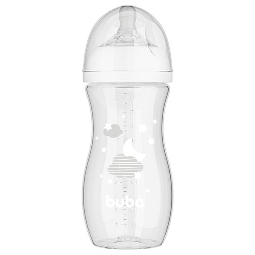 Mamadeira Buba Easy Flow 330ml Nuvem Branca