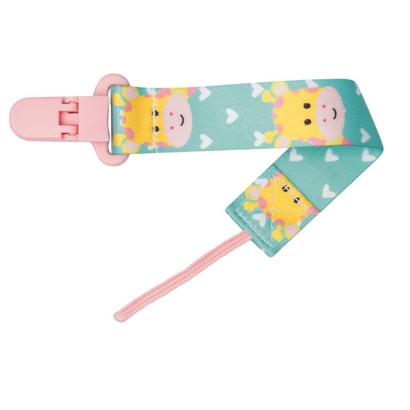 Prendedor-De-Chupeta-Buba-Animal-Fun-Girafa