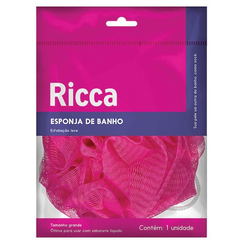 Esponja Banho Ricca Grande