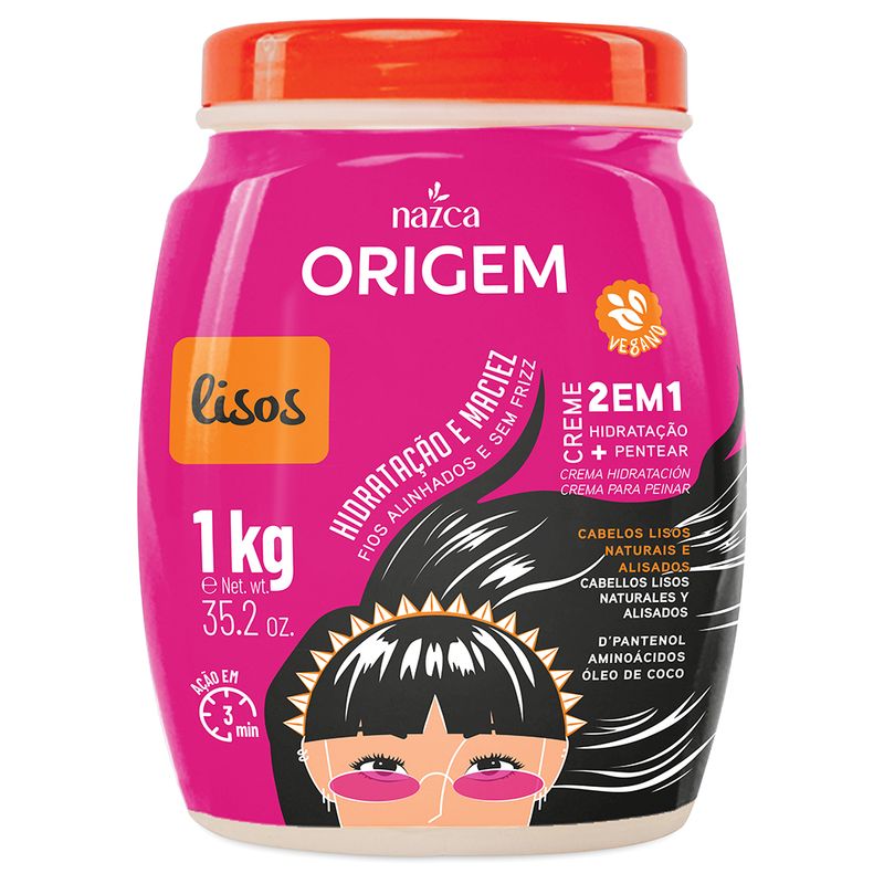 Creme-de-Hidratacao---Pentear-Origem-Nazca-2em1-Lisos-1kg