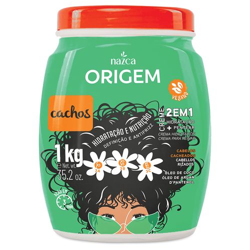 Creme de Hidratação + Pentear Origem Nazca 2em1 1kg