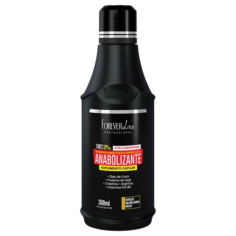 Shampoo Anabolizante Forever Liss - 300ml