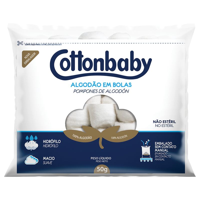 Algodao-Bola-Cottonbaby-Branco-50g
