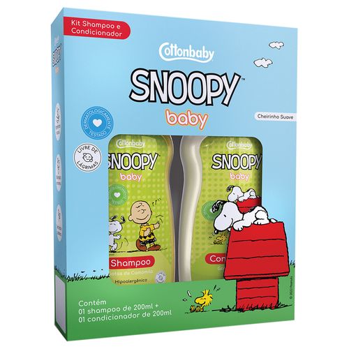 Kit Snoopy Gotas Camomila (Shampoo+Condicionador) 200ml