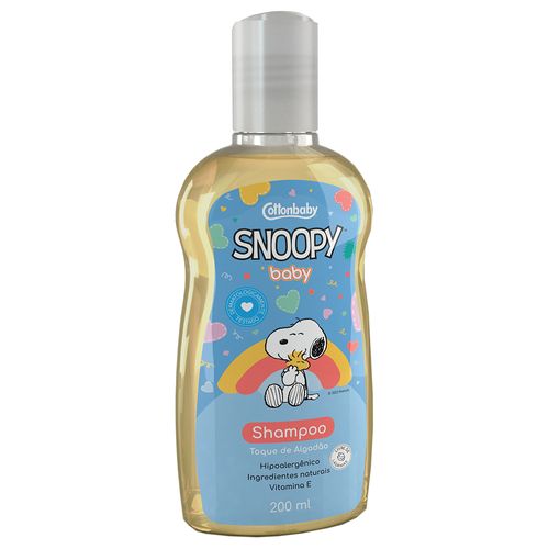 Shampoo Snoopy Baby Toque de Algodão 200ml