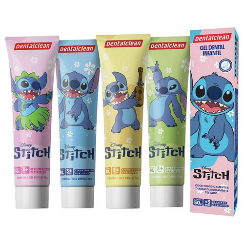 Gel Dental Dentalclean Stitch Morango 50g
