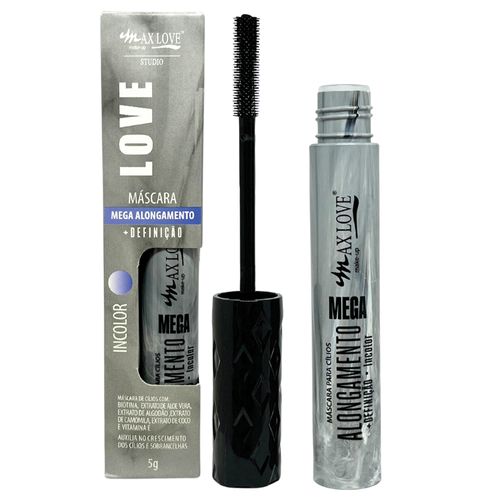 Máscara de Cílios Max Love Mega Alongamento + Definição N60 Incolor