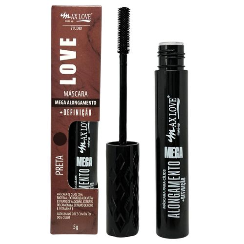 Máscara De Cílios Max Love Mega Alongamento + Definição N62