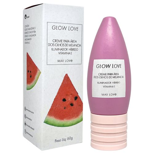 Creme Para Área dos Olhos Max Love Glow Love Melancia