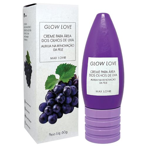 Creme Para Área Dos Olhos Max Love Glow Love Uva