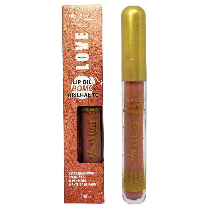Max Love Lip Oil Bomb Brilhante Cor 51