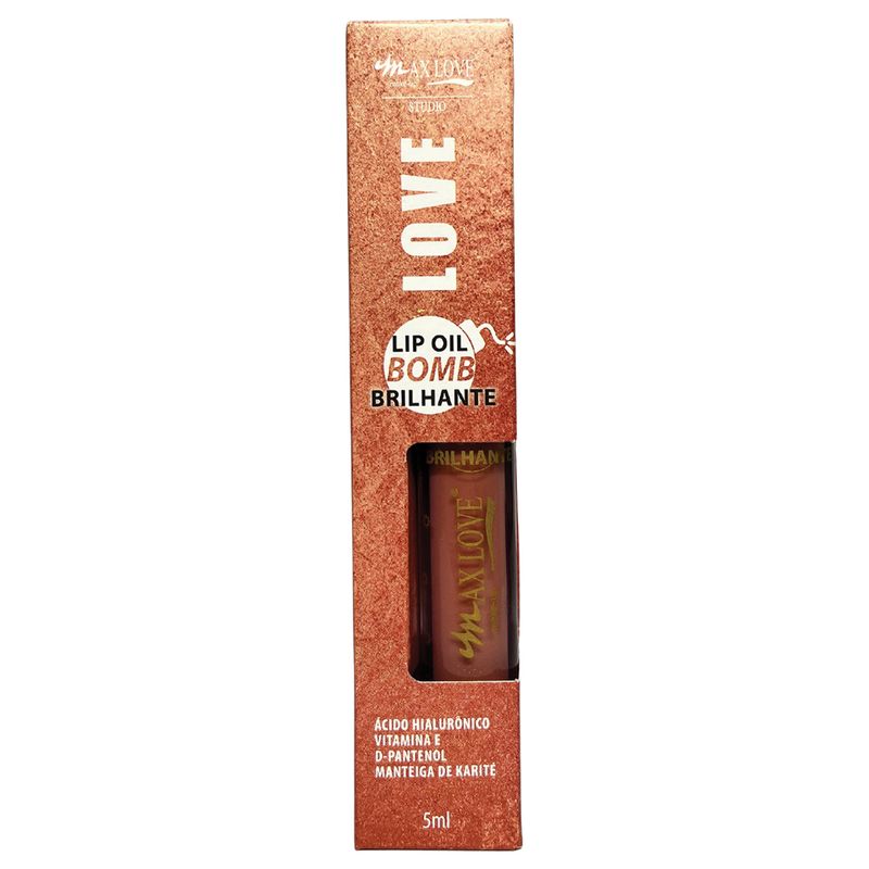 Max Love Lip Oil Bomb Brilhante Cor 51