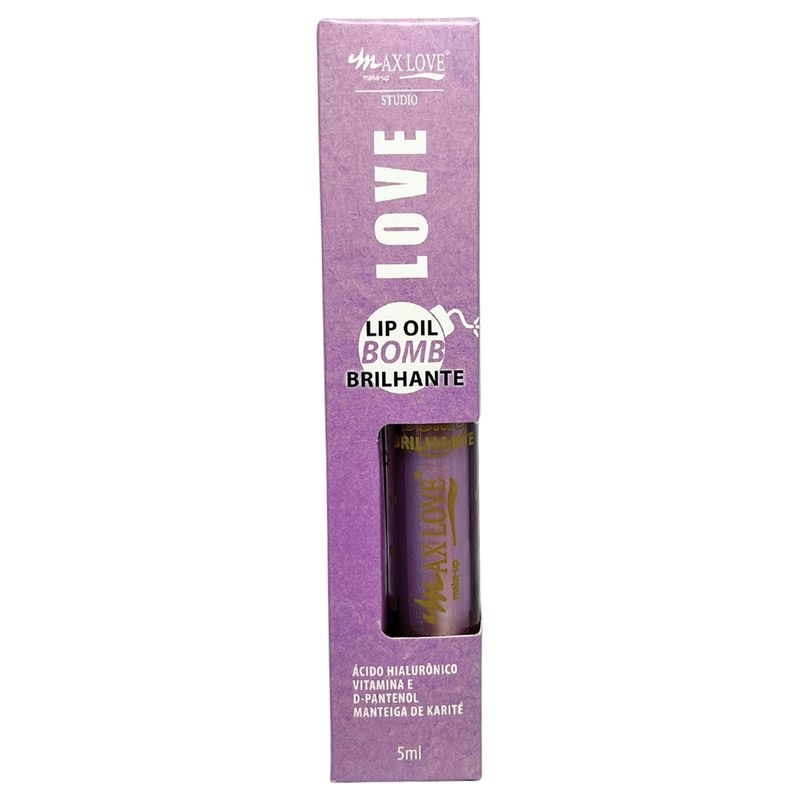 Max Love Lip Oil Bomb Brilhante Cor 58