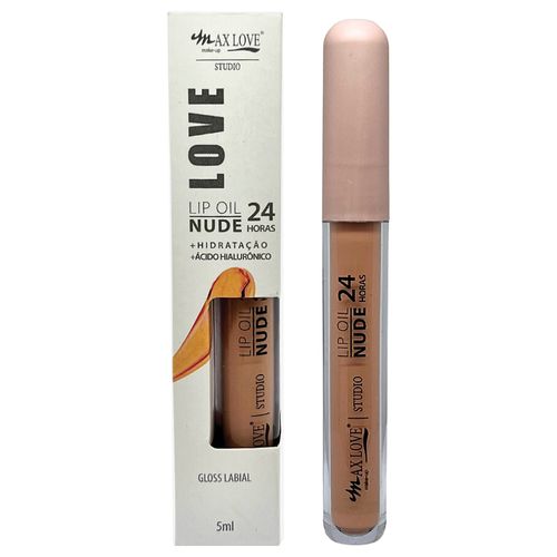 Max Love Lip Oil 24h Nude Cor 801