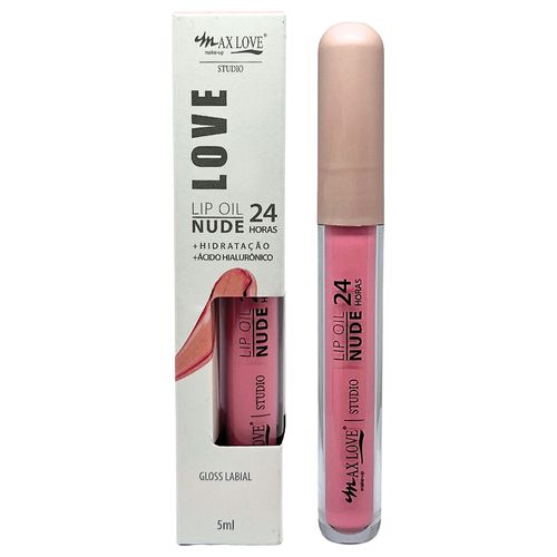 Max Love Lip Oil 24h Nude Cor 805