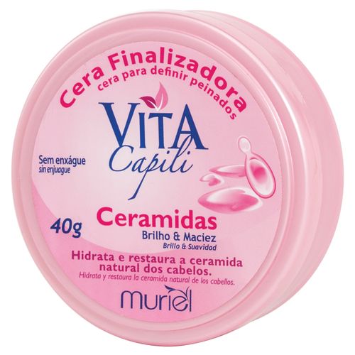 Cera Finalizadora Vita Capili Ceramidas Muriel 40g