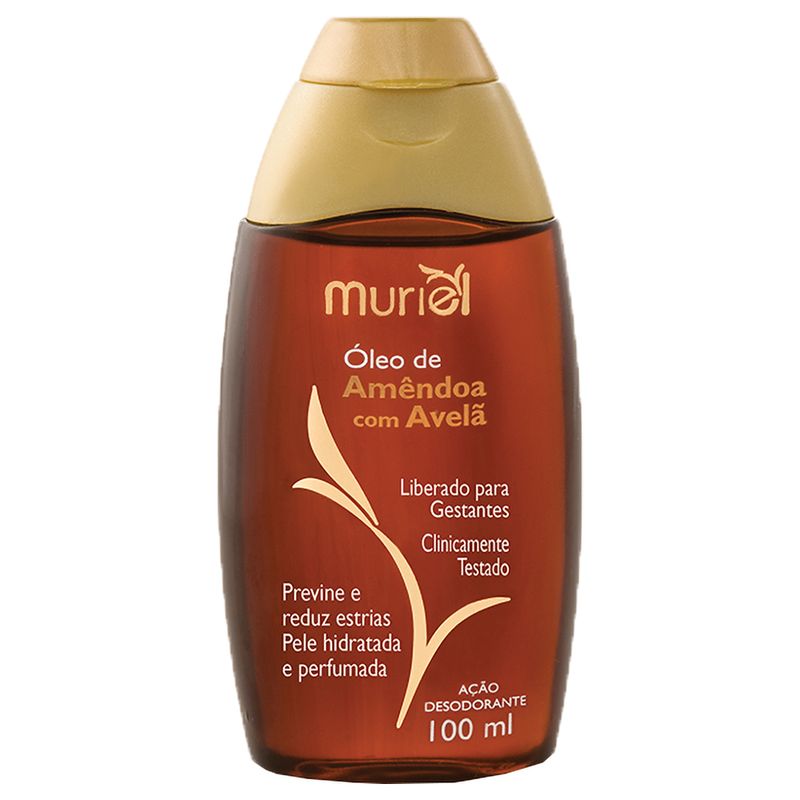 Oleo Corporal  Amendoa Com  Avela Muriel 100ml