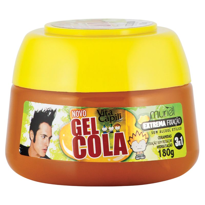 Gel-Cola-Pote-Vita-Capili-Muriel-180g-Laranja