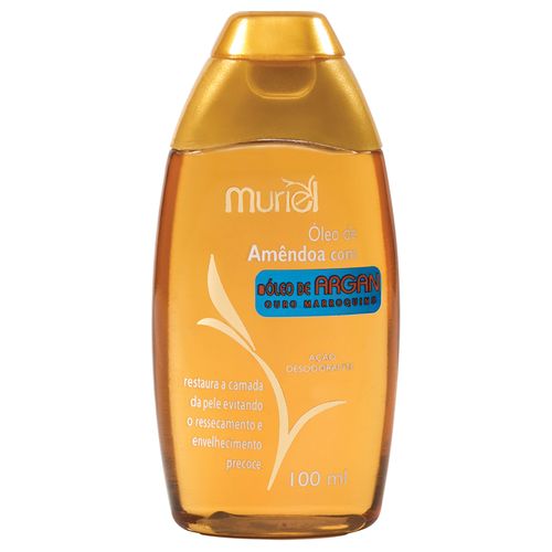 Óleo Corporal Amêndoa e Argan Muriel 100ml