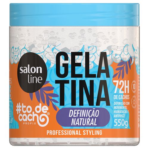 Gelatina Salon Line #TDC Definição Natural 550g