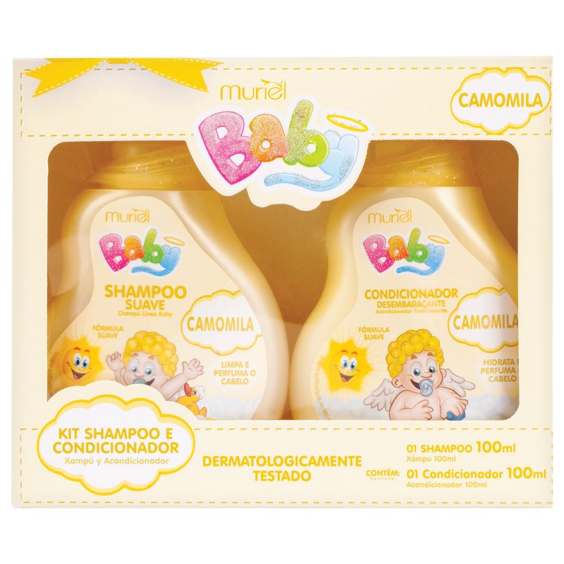 Kit Baby Muriel Camomila -Shampoo- Condicionador- 100ml