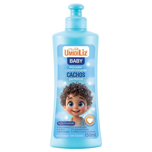 Ativador de Cachos Umidiliz Baby Azul Muriel 150ml