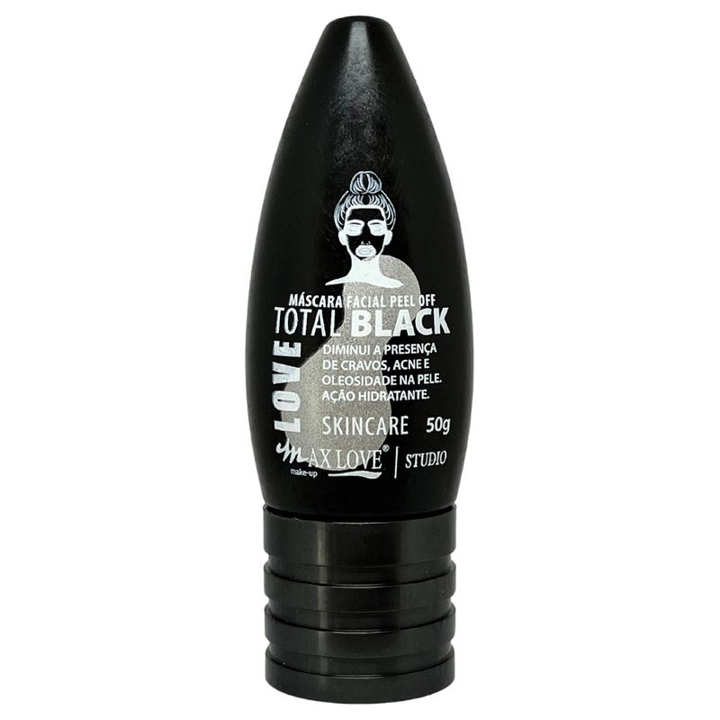 Max Love Mascara Facial Peel Off Total Black