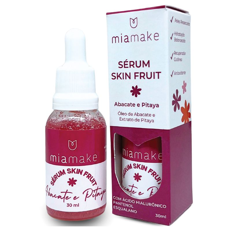 SERUM FACIAL MIA MAKE SKIN FRUIT ABACAXI E PITAYA